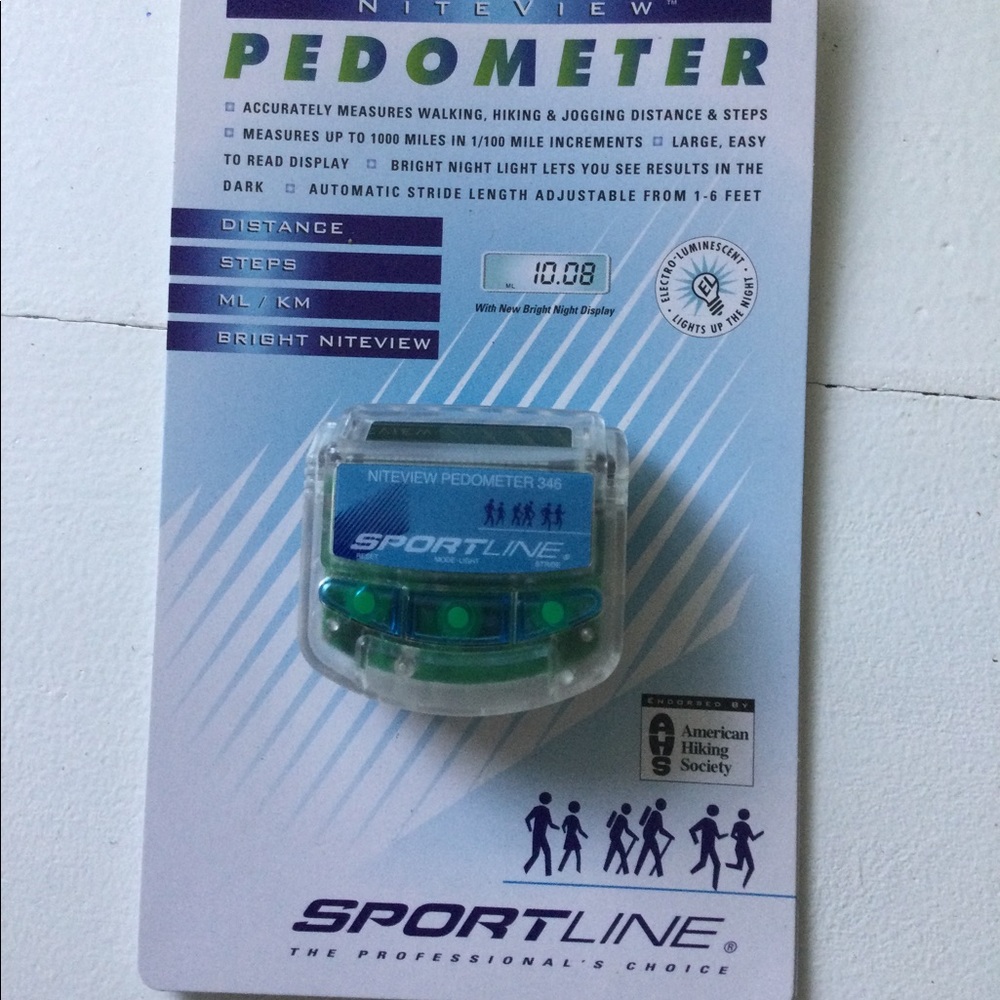 Sportline pedometer